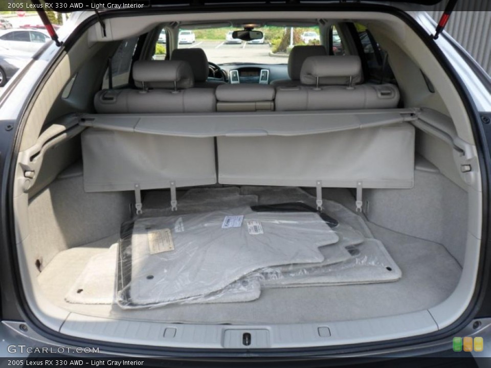 Light Gray Interior Trunk for the 2005 Lexus RX 330 AWD #49344186