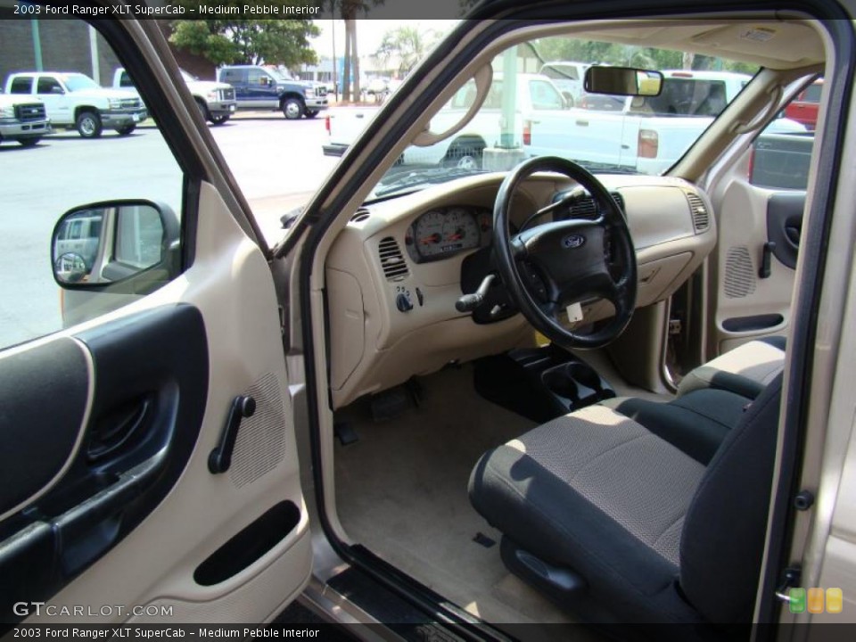 Medium Pebble Interior Photo for the 2003 Ford Ranger XLT SuperCab #49344258