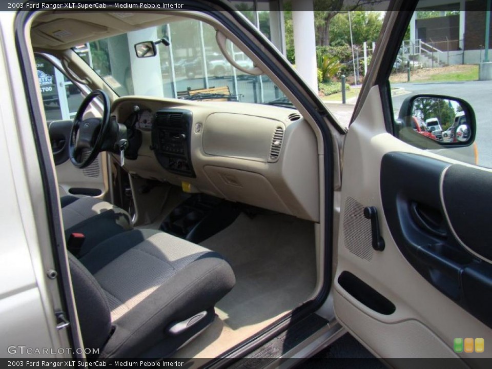Medium Pebble Interior Photo for the 2003 Ford Ranger XLT SuperCab #49344291