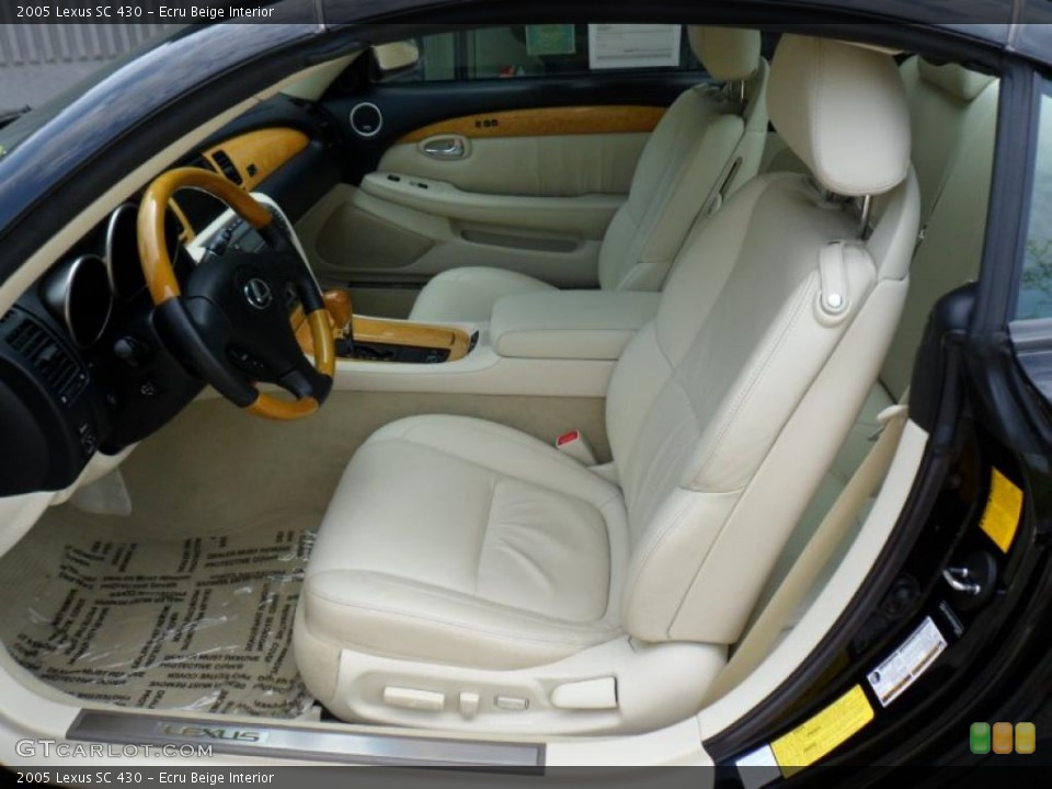 Ecru Beige Interior Photo for the 2005 Lexus SC 430 #49345947