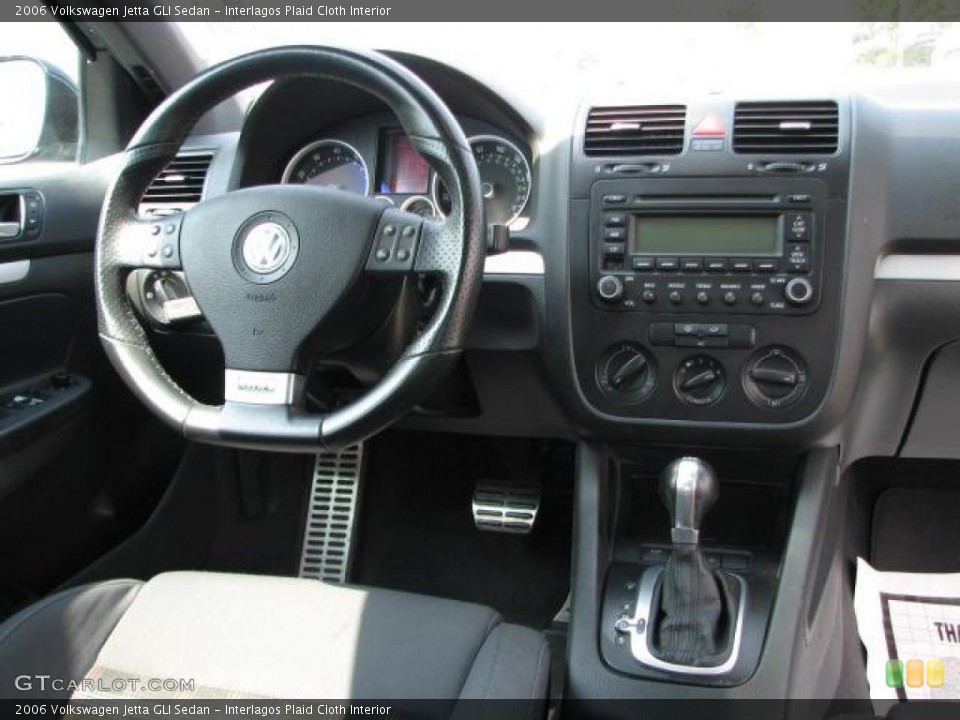 Interlagos Plaid Cloth Interior Dashboard for the 2006 Volkswagen Jetta GLI Sedan #49346562
