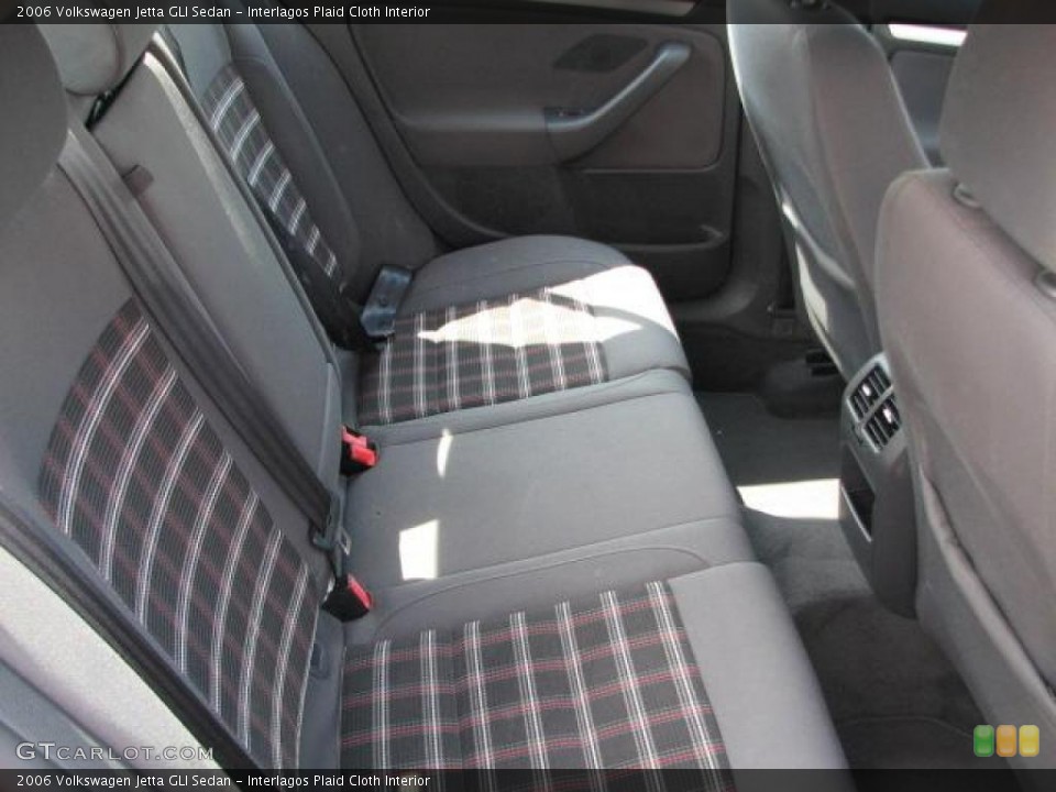 Interlagos Plaid Cloth Interior Photo for the 2006 Volkswagen Jetta GLI Sedan #49346682