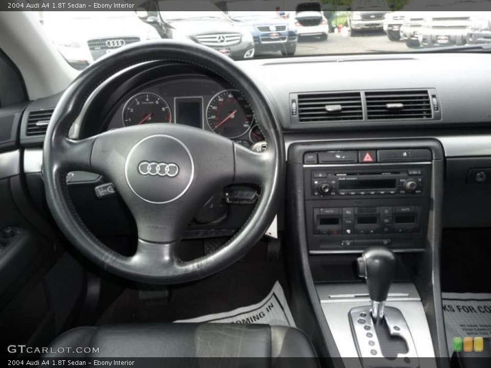 Ebony Interior Dashboard for the 2004 Audi A4 1.8T Sedan #49349449