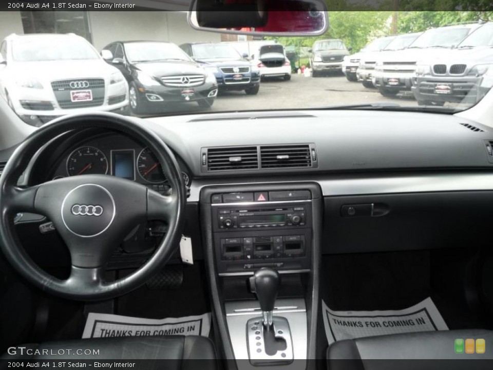 Ebony Interior Dashboard for the 2004 Audi A4 1.8T Sedan #49349521