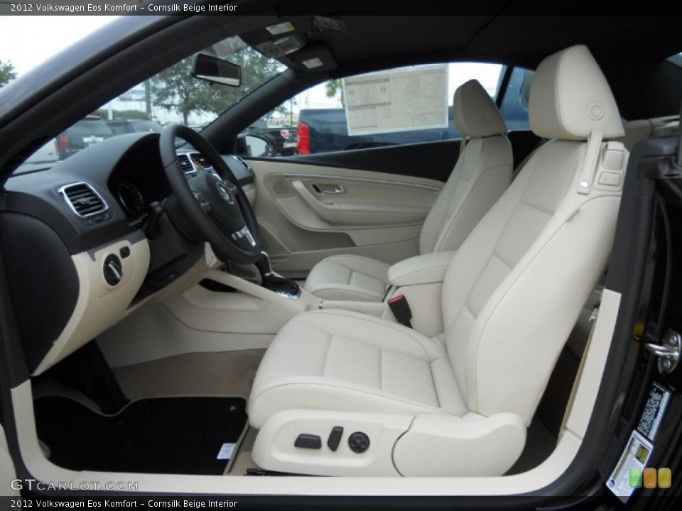 Cornsilk Beige Interior Photo for the 2012 Volkswagen Eos Komfort #49350703
