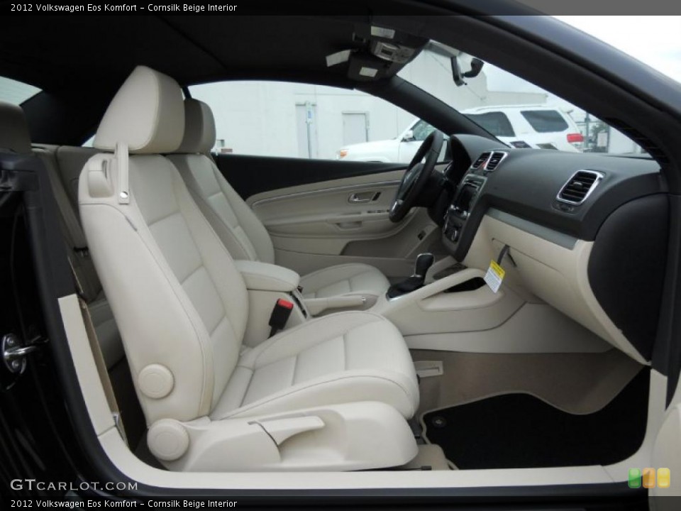 Cornsilk Beige Interior Photo for the 2012 Volkswagen Eos Komfort #49350721
