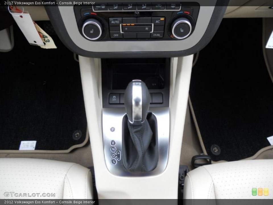 Cornsilk Beige Interior Transmission for the 2012 Volkswagen Eos Komfort #49350784