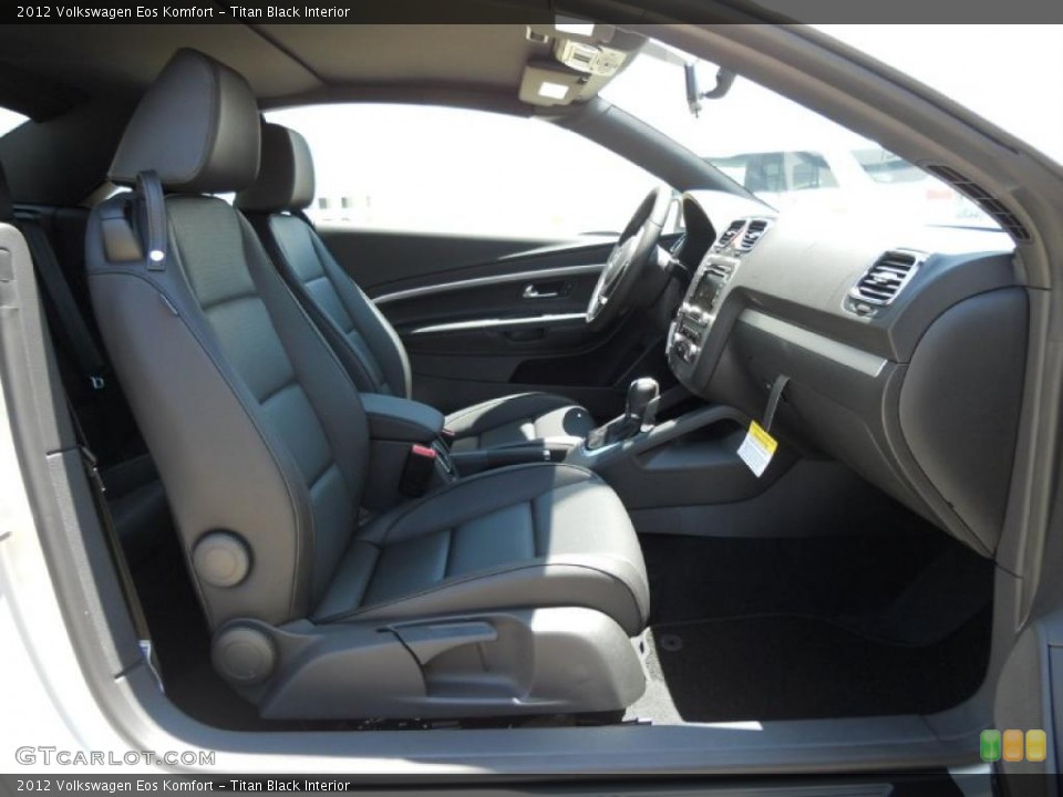Titan Black Interior Photo for the 2012 Volkswagen Eos Komfort #49352143