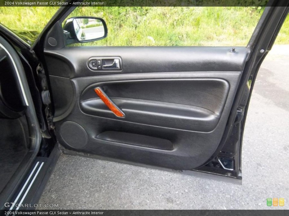 Anthracite Interior Door Panel for the 2004 Volkswagen Passat GLX Sedan #49354552