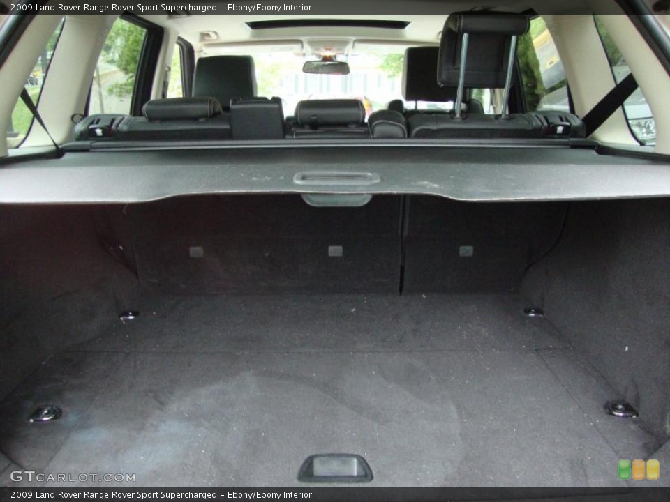 Ebony/Ebony Interior Trunk for the 2009 Land Rover Range Rover Sport Supercharged #49354597