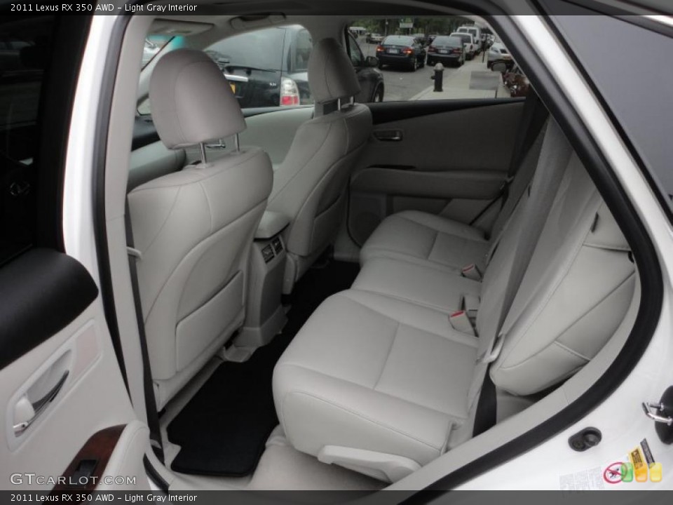 Light Gray Interior Photo for the 2011 Lexus RX 350 AWD #49355881