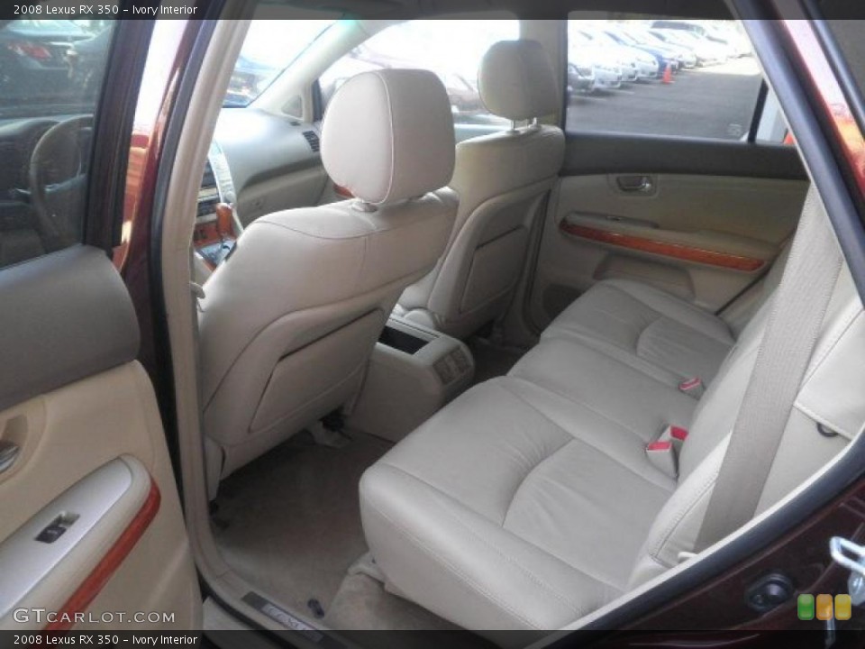 Ivory Interior Photo for the 2008 Lexus RX 350 #49356436