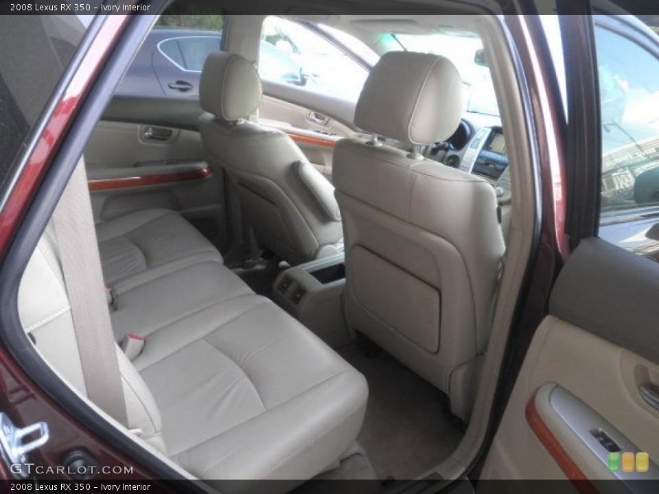 Ivory Interior Photo for the 2008 Lexus RX 350 #49356445