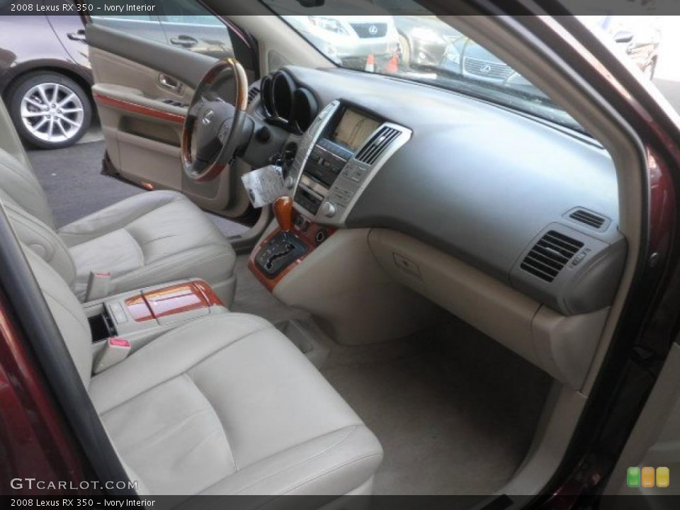 Ivory Interior Photo for the 2008 Lexus RX 350 #49356454