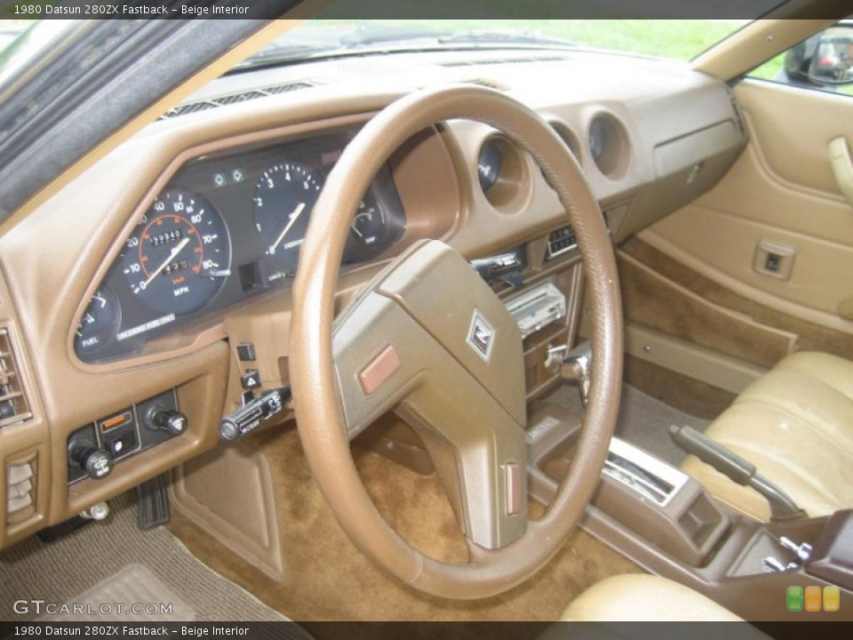 Beige Interior Photo for the 1980 Datsun 280ZX Fastback #49357300