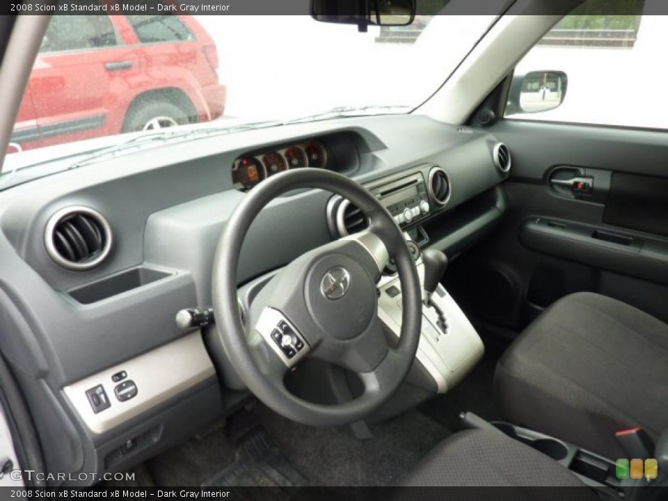 Dark Gray Interior Photo for the 2008 Scion xB  #49358638