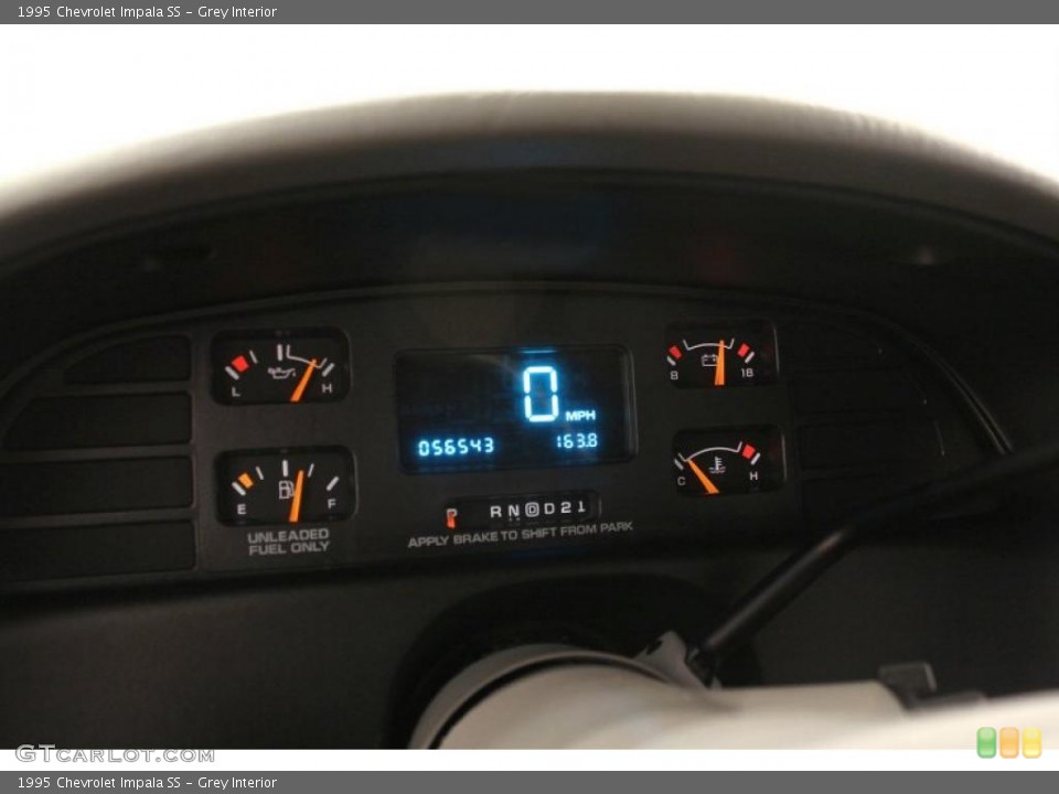 Grey Interior Gauges for the 1995 Chevrolet Impala SS #49358716