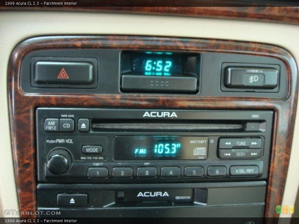 Parchment Interior Controls for the 1999 Acura CL 2.3 #49360207