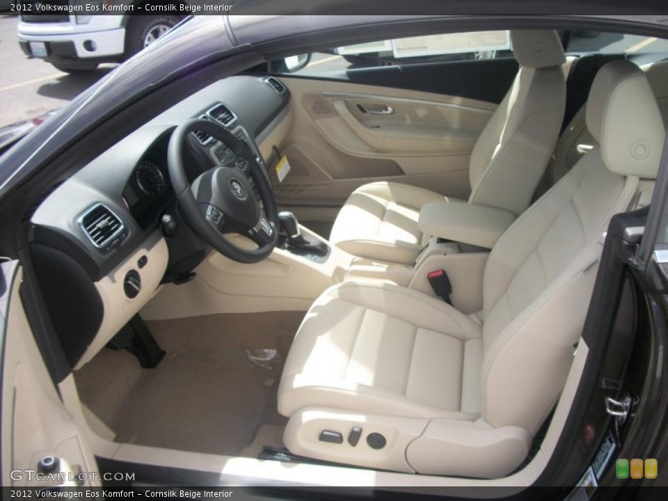 Cornsilk Beige Interior Photo for the 2012 Volkswagen Eos Komfort #49362137