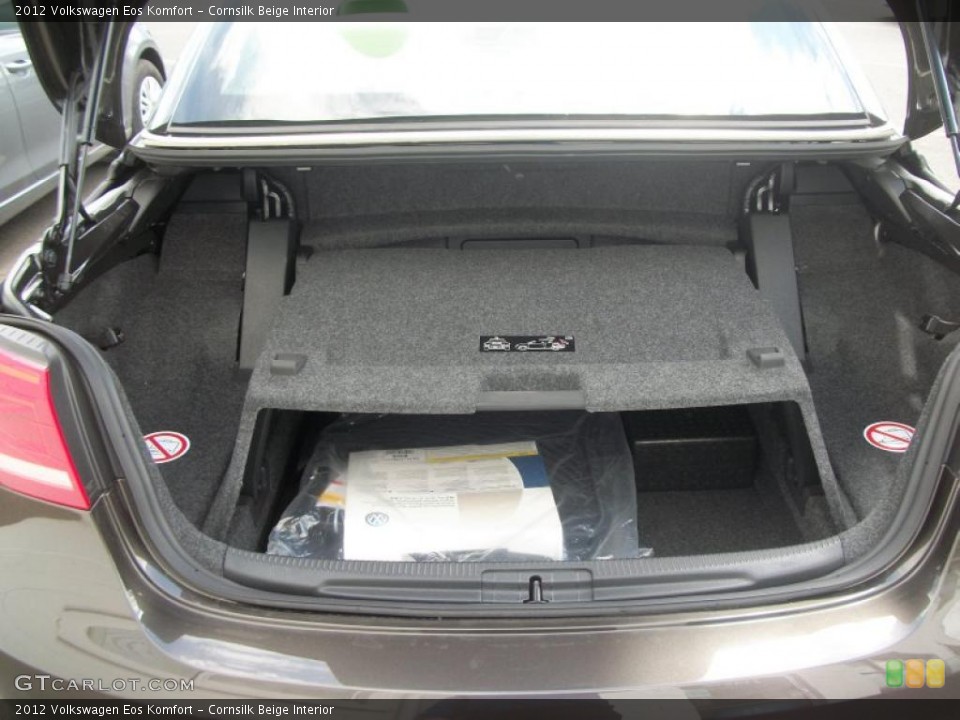 Cornsilk Beige Interior Trunk for the 2012 Volkswagen Eos Komfort #49362167