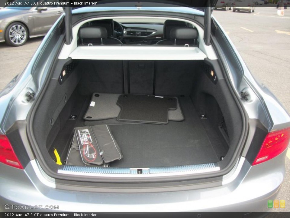 Black Interior Trunk for the 2012 Audi A7 3.0T quattro Premium #49362374