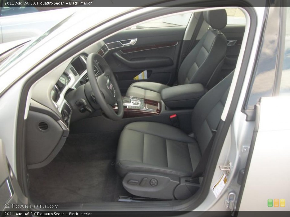 Black Interior Photo for the 2011 Audi A6 3.0T quattro Sedan #49362563
