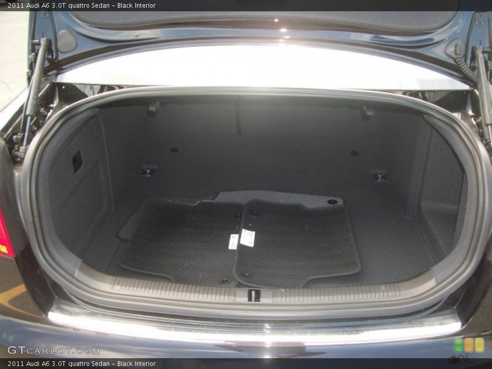 Black Interior Trunk for the 2011 Audi A6 3.0T quattro Sedan #49362719