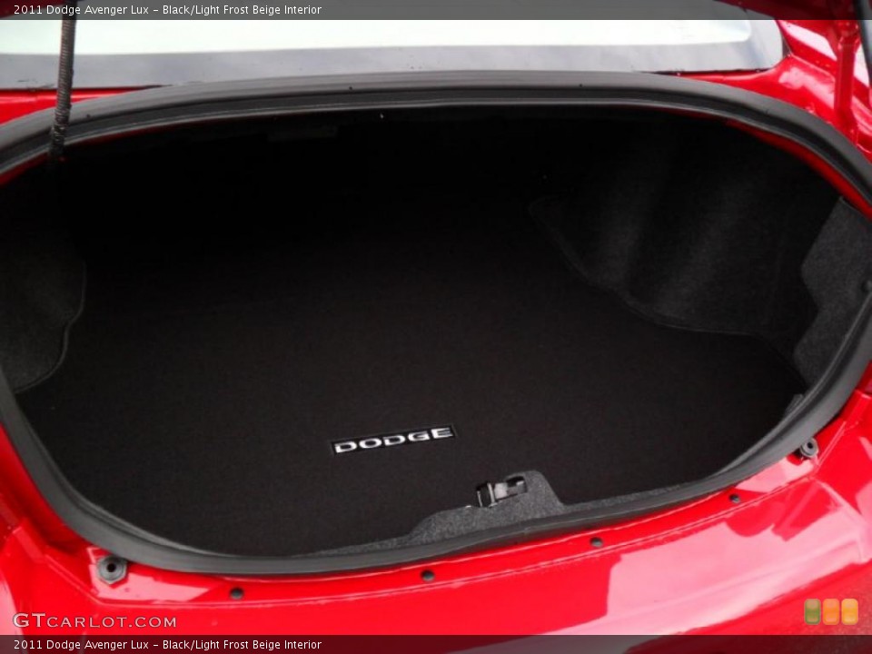 Black/Light Frost Beige Interior Trunk for the 2011 Dodge Avenger Lux #49363043