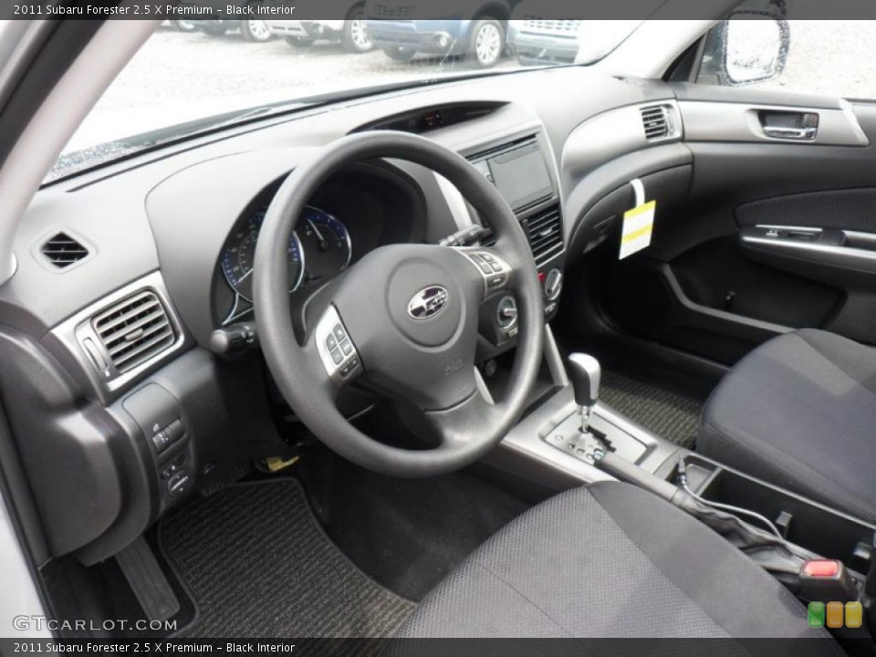 Black Interior Photo for the 2011 Subaru Forester 2.5 X Premium #49366079