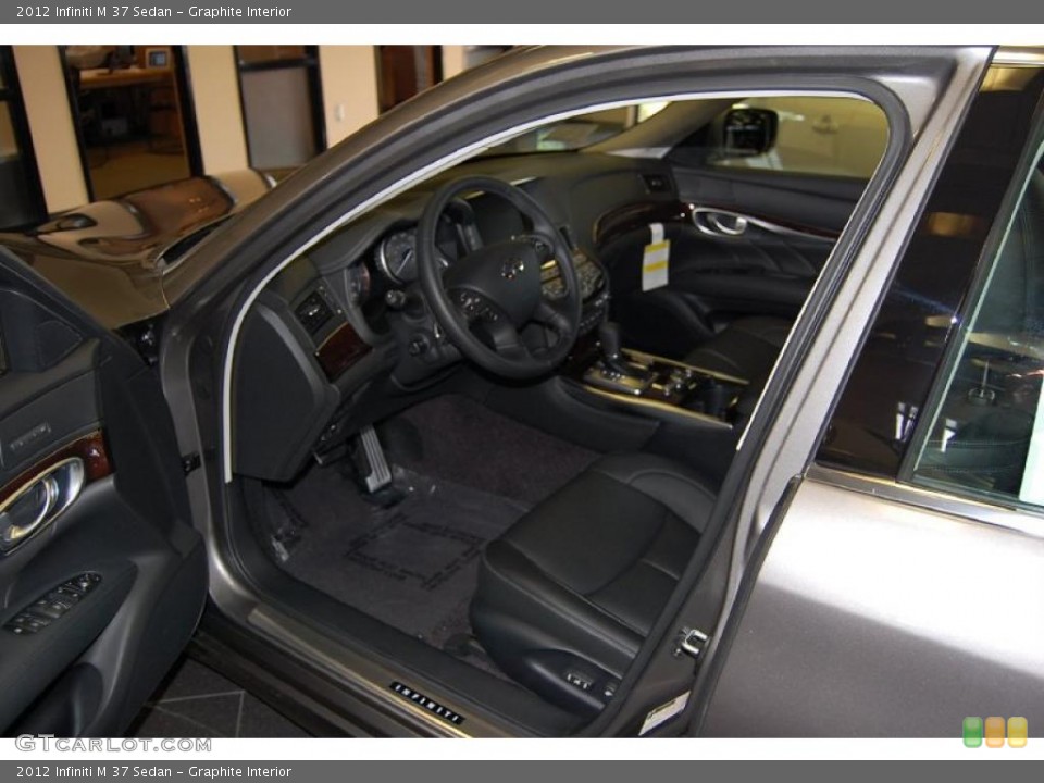 Graphite Interior Photo for the 2012 Infiniti M 37 Sedan #49369961