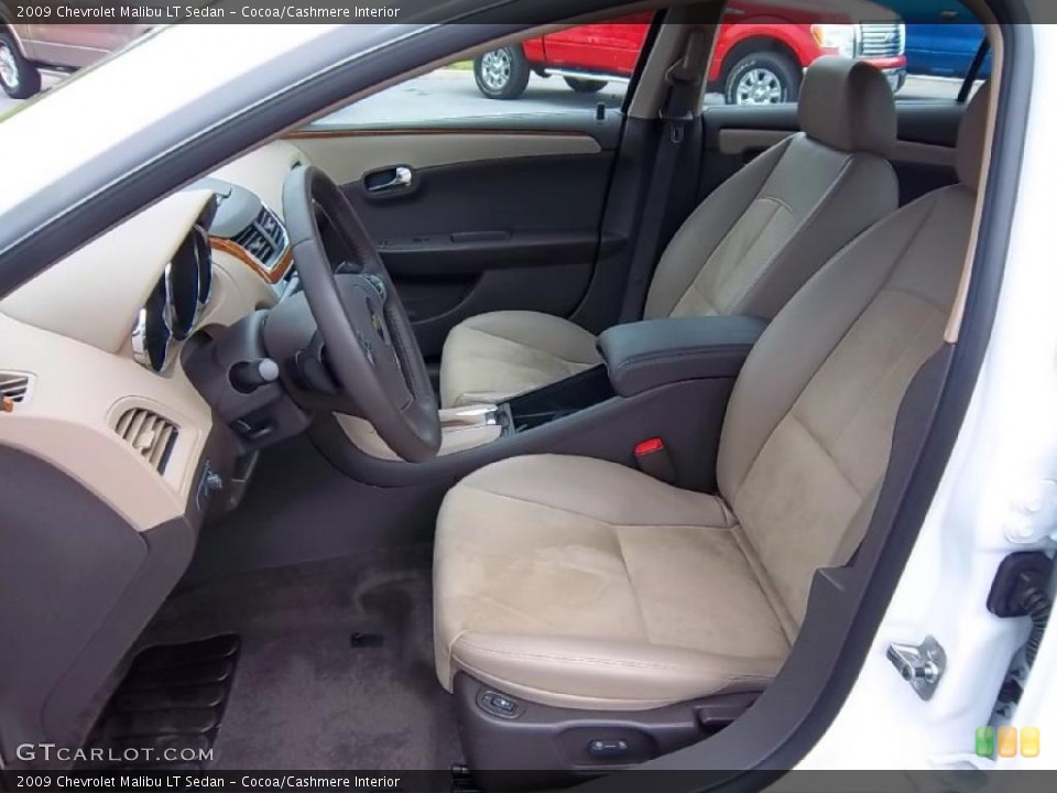 Cocoa/Cashmere Interior Photo for the 2009 Chevrolet Malibu LT Sedan #49370513