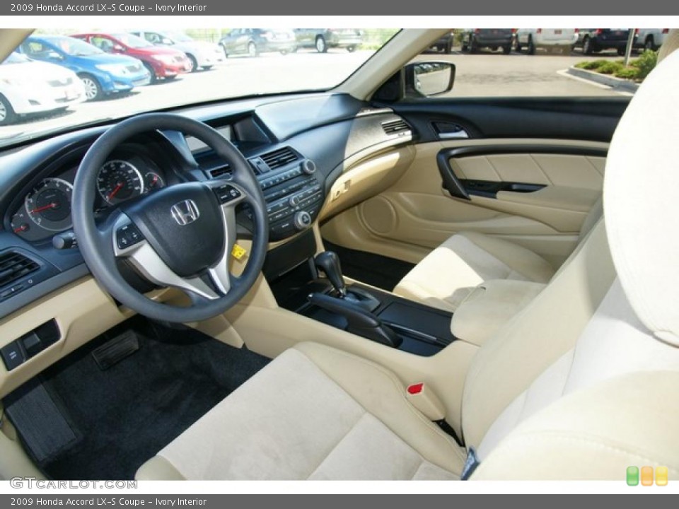 Ivory Interior Photo for the 2009 Honda Accord LX-S Coupe #49370522