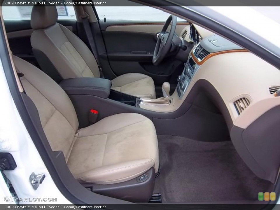 Cocoa/Cashmere Interior Photo for the 2009 Chevrolet Malibu LT Sedan #49370585
