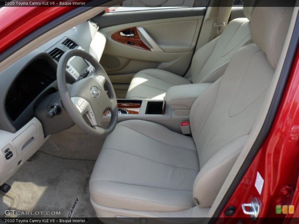 Bisque Interior Photo for the 2010 Toyota Camry XLE V6 #49371710