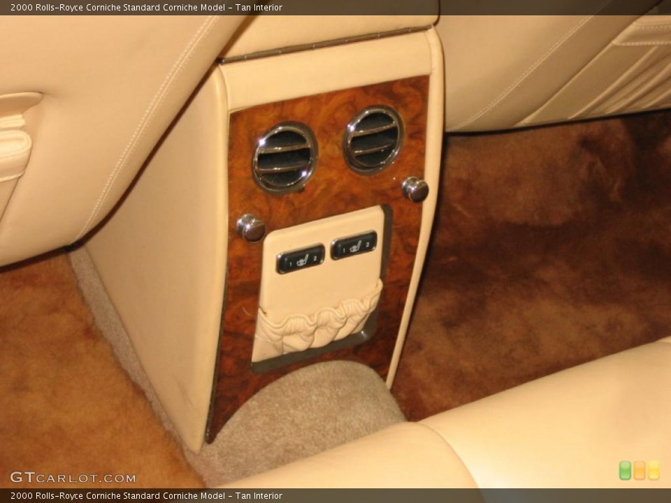 Tan Interior Controls for the 2000 Rolls-Royce Corniche  #49372505