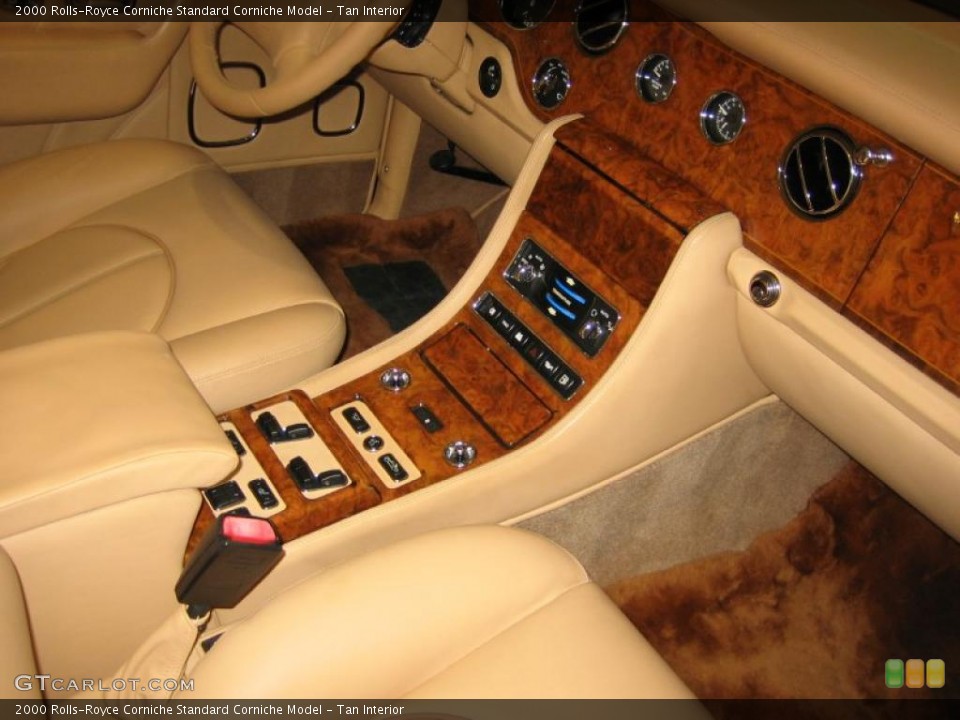 Tan Interior Controls for the 2000 Rolls-Royce Corniche  #49372634