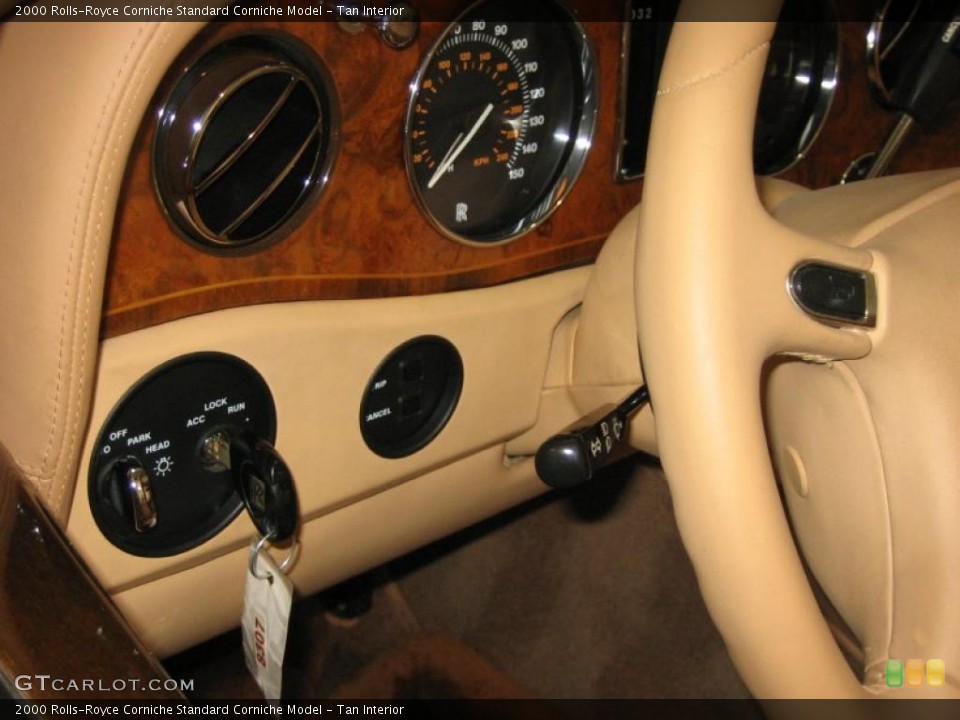 Tan Interior Controls for the 2000 Rolls-Royce Corniche  #49372652