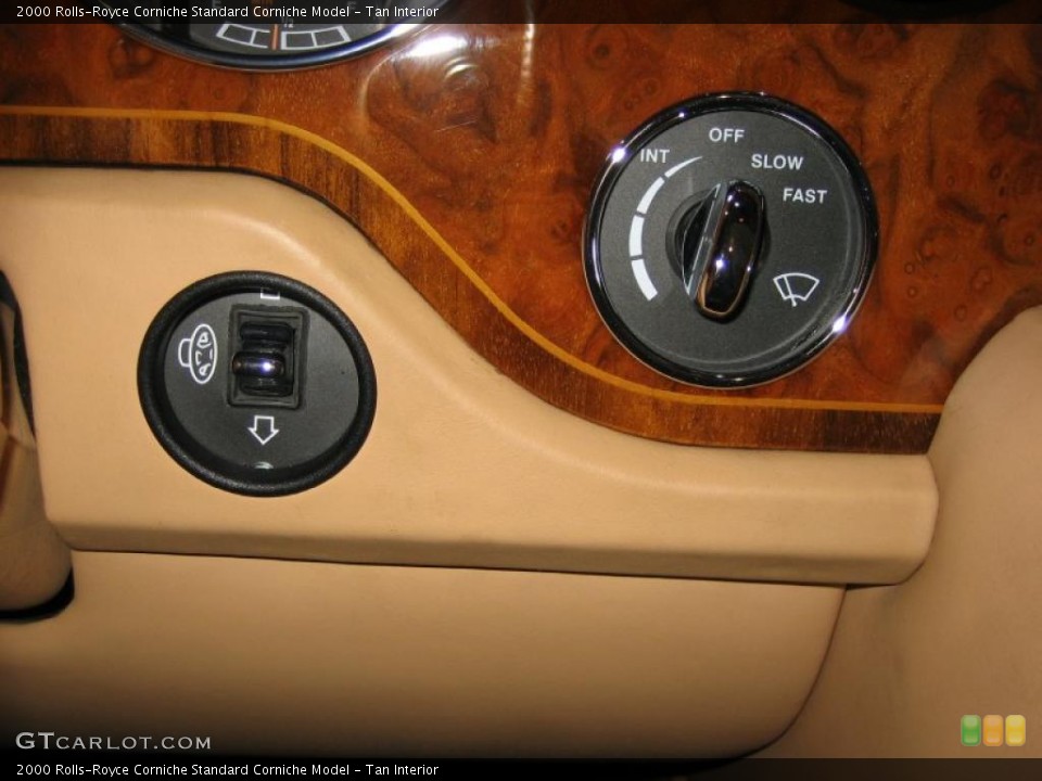 Tan Interior Controls for the 2000 Rolls-Royce Corniche  #49372715