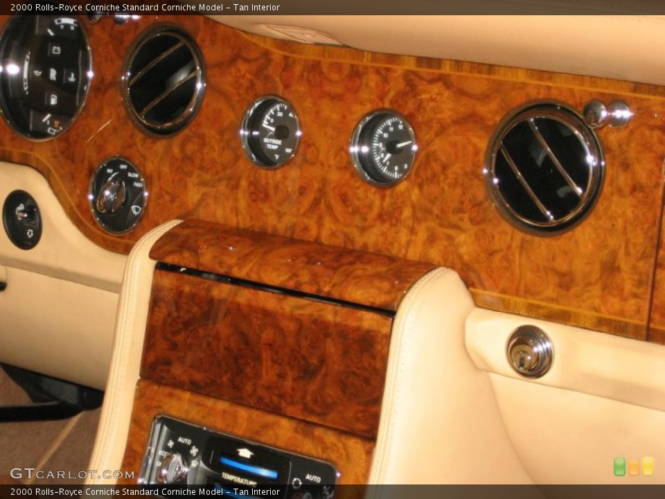 Tan Interior Controls for the 2000 Rolls-Royce Corniche  #49372730