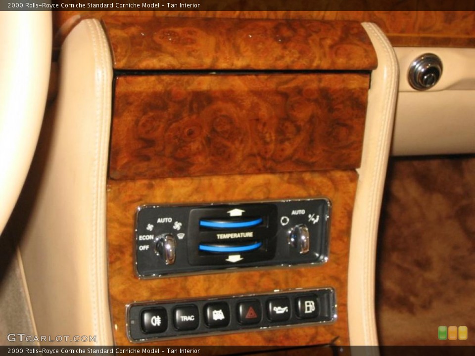 Tan Interior Controls for the 2000 Rolls-Royce Corniche  #49372780