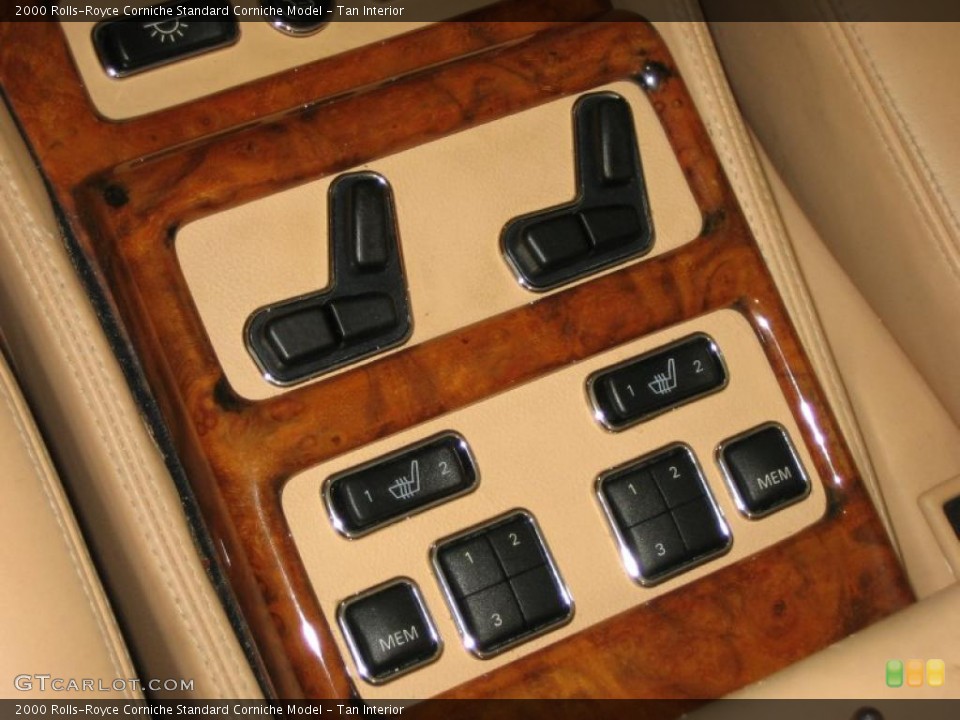 Tan Interior Controls for the 2000 Rolls-Royce Corniche  #49372811
