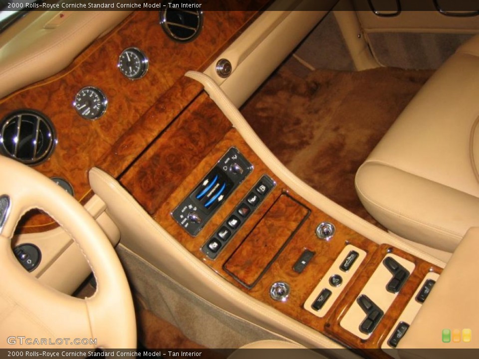 Tan Interior Controls for the 2000 Rolls-Royce Corniche  #49372826