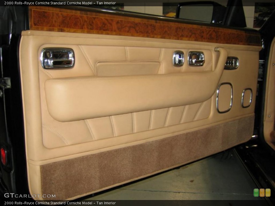 Tan Interior Door Panel for the 2000 Rolls-Royce Corniche  #49372850