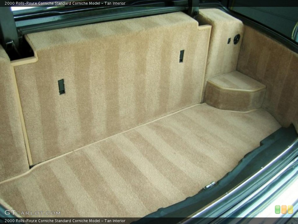 Tan Interior Trunk for the 2000 Rolls-Royce Corniche  #49372901