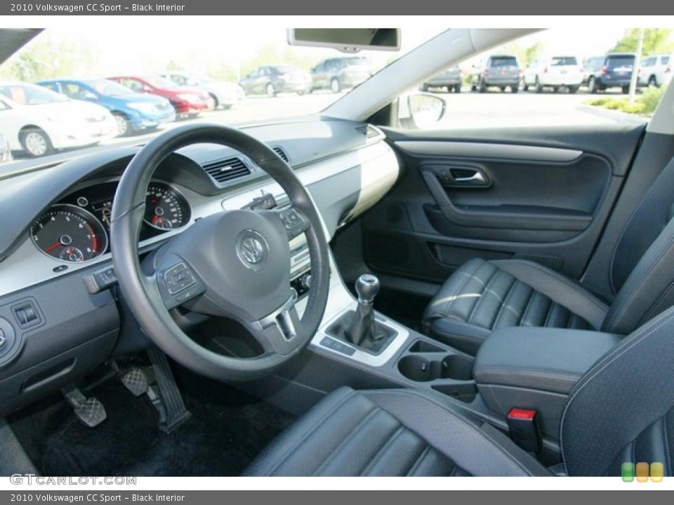 Black Interior Photo for the 2010 Volkswagen CC Sport #49373159