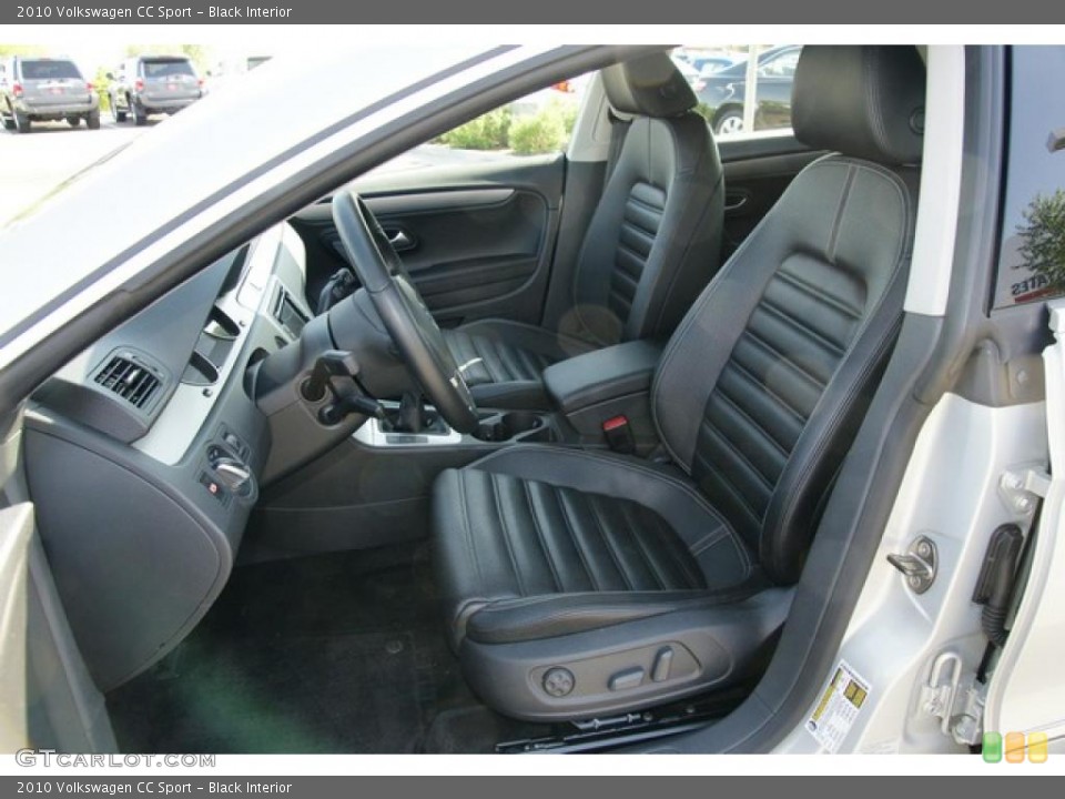 Black Interior Photo for the 2010 Volkswagen CC Sport #49373174
