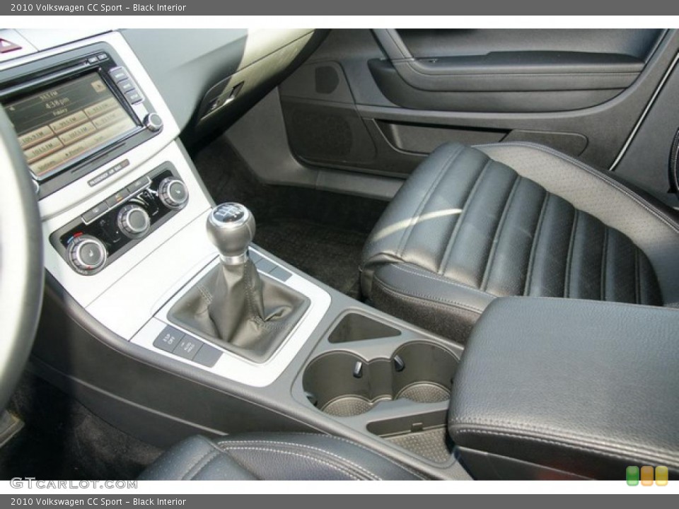Black Interior Transmission for the 2010 Volkswagen CC Sport #49373189