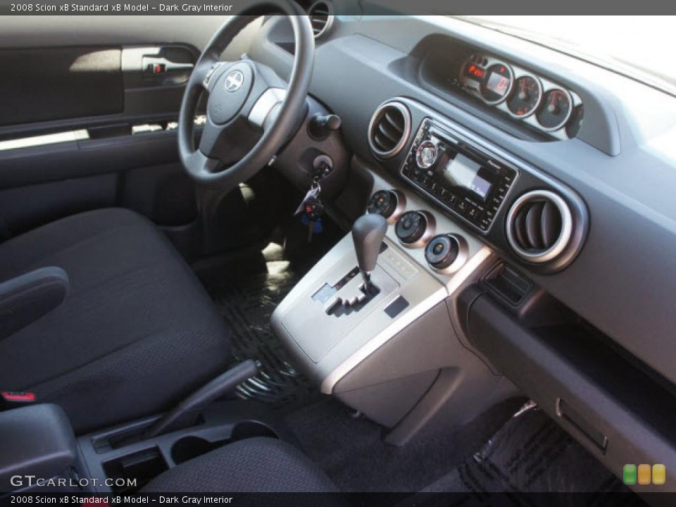 Dark Gray Interior Photo for the 2008 Scion xB  #49373321
