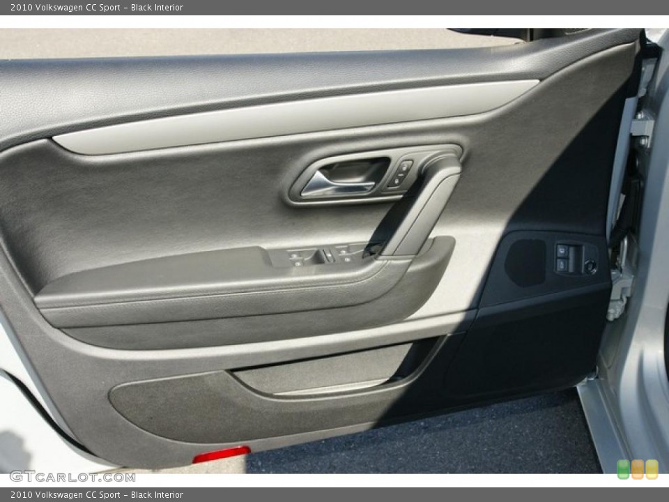 Black Interior Door Panel for the 2010 Volkswagen CC Sport #49373336