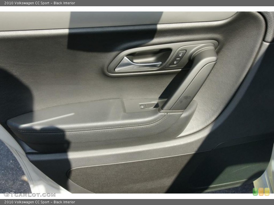 Black Interior Door Panel for the 2010 Volkswagen CC Sport #49373348